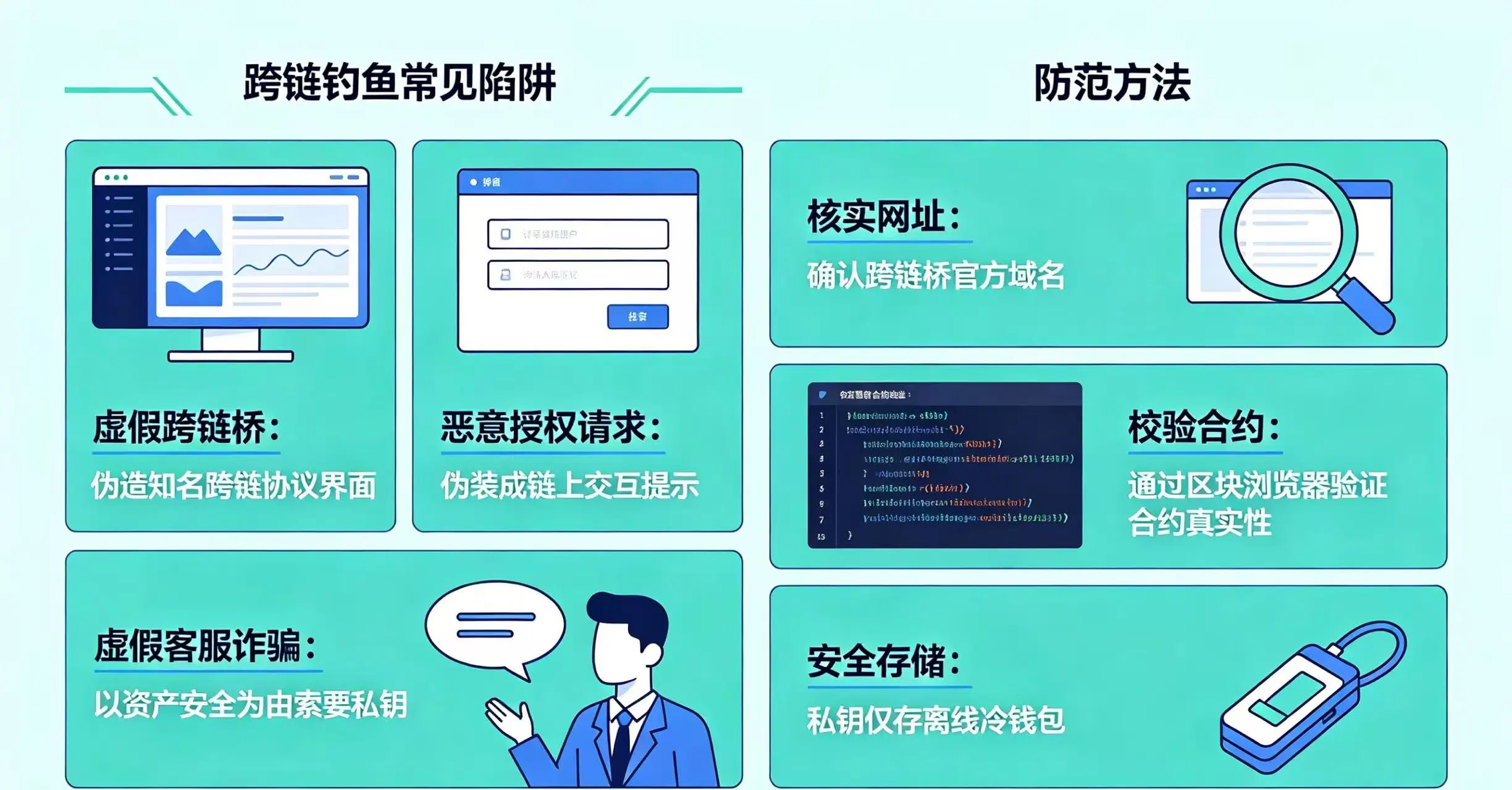 跨链钓鱼陷阱与防范方法 跨链钓鱼陷阱与防范方法