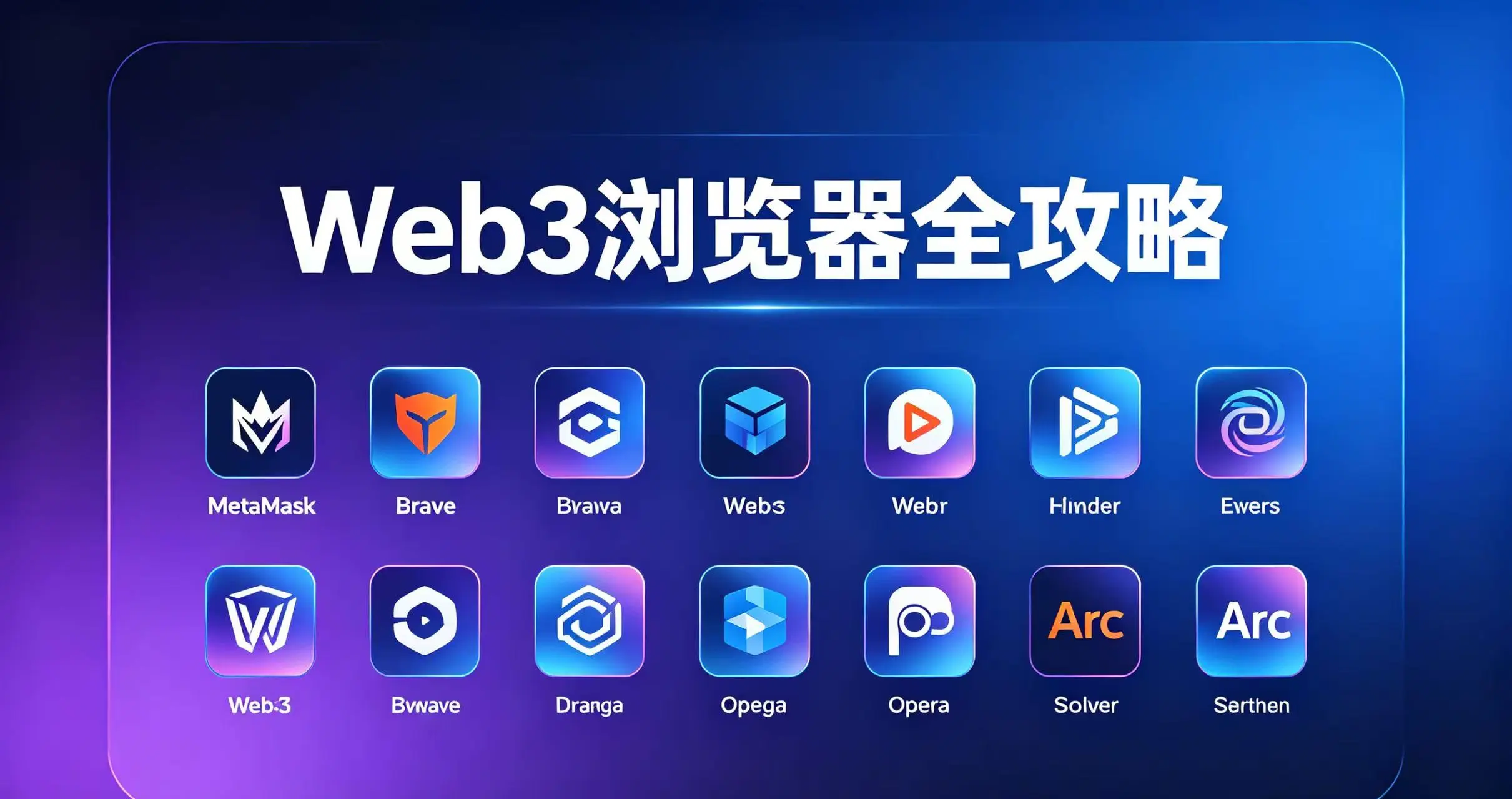 Web3浏览器有哪些？先把概念捋清楚