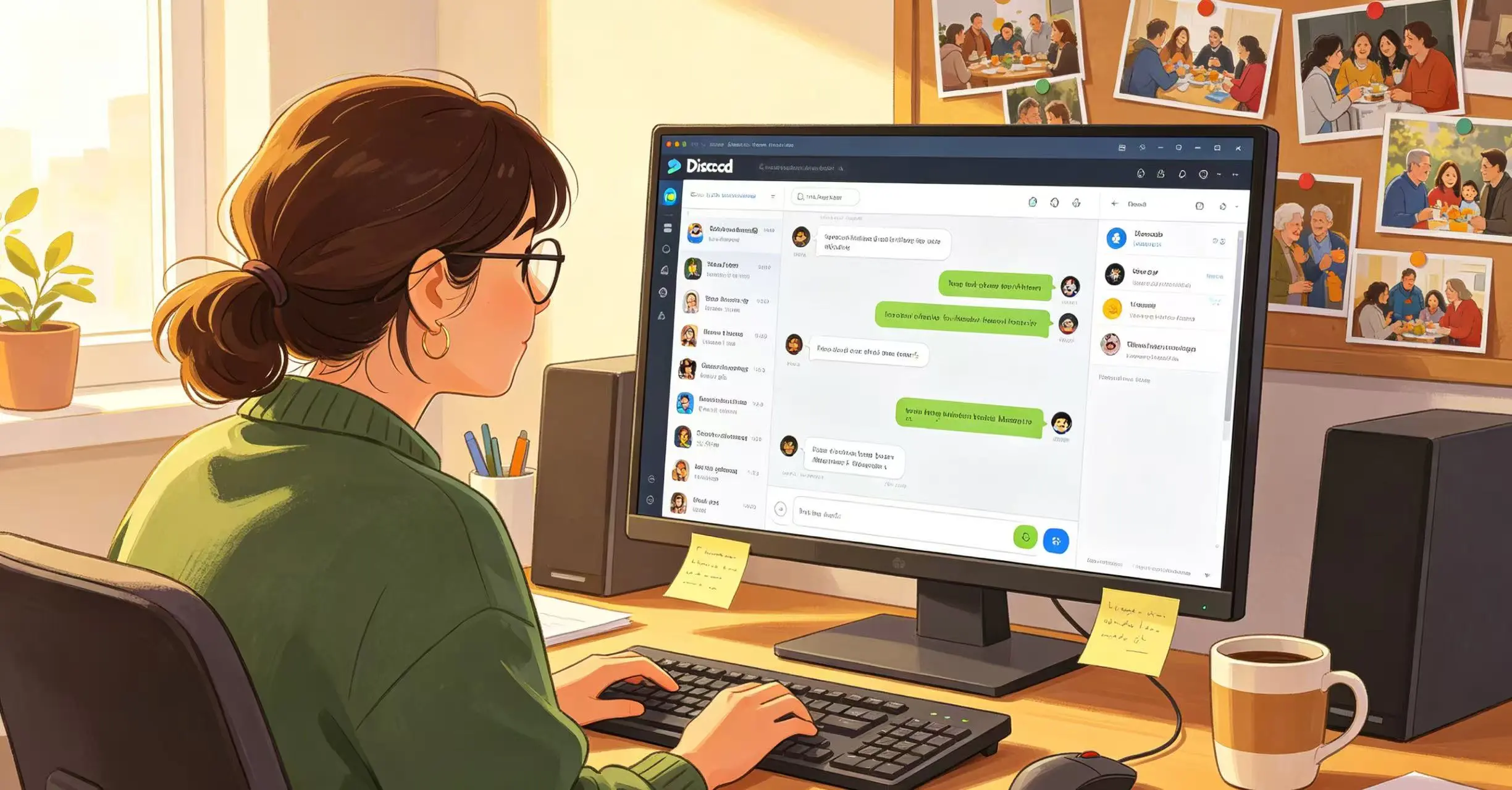 社区运营者在 Discord 中与用户交流互动 社区运营者在 Discord 中与用户交流互动
