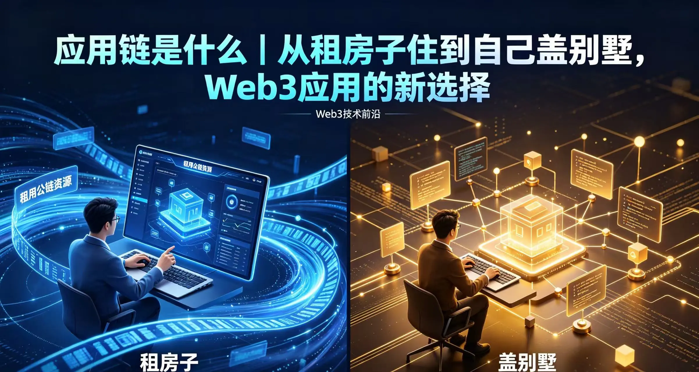 应用链是什么｜从"租房子住"到"自己盖别墅"，Web3应用的新选择