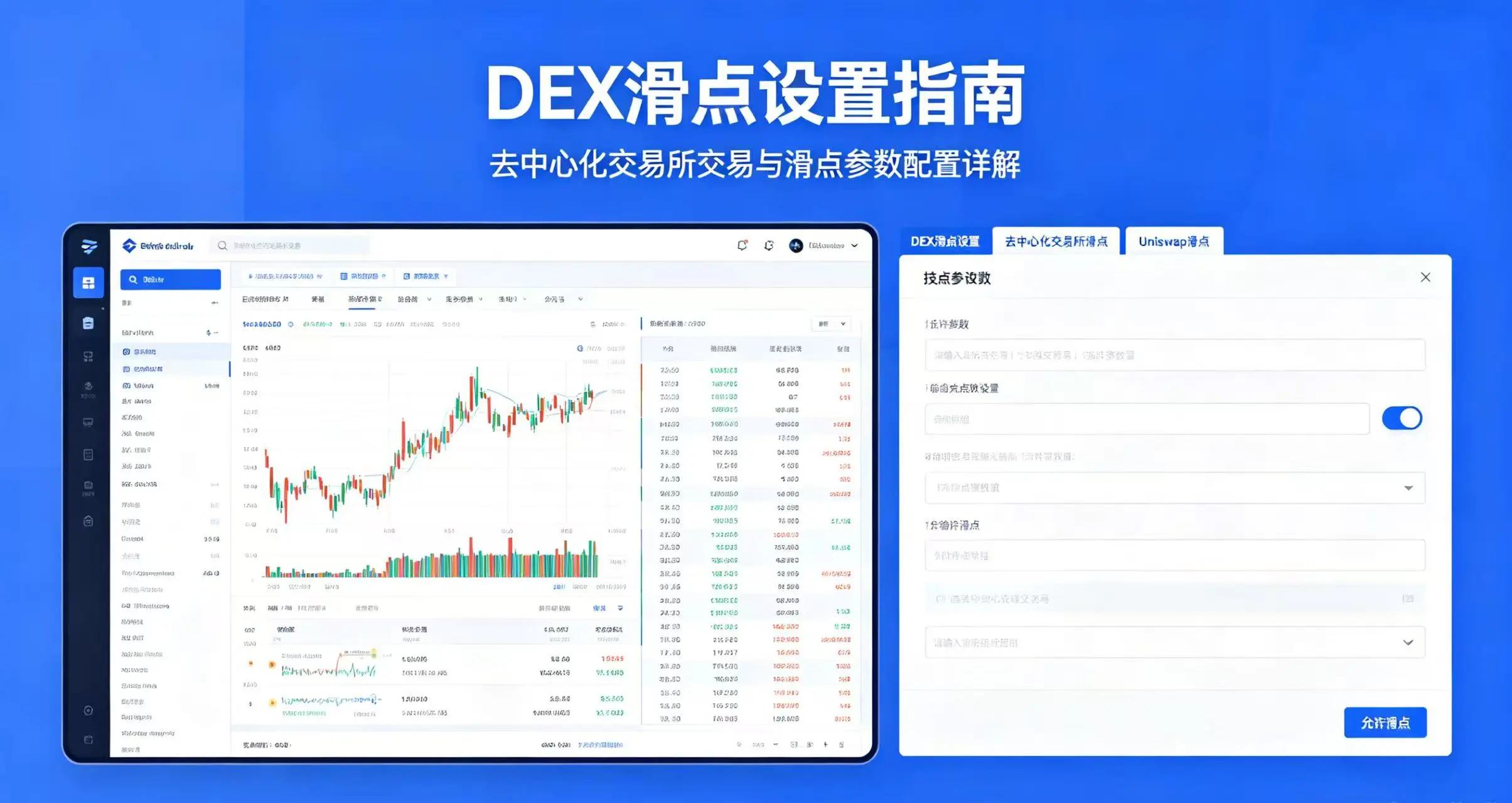 去中心化交易所滑点设置多少合适？