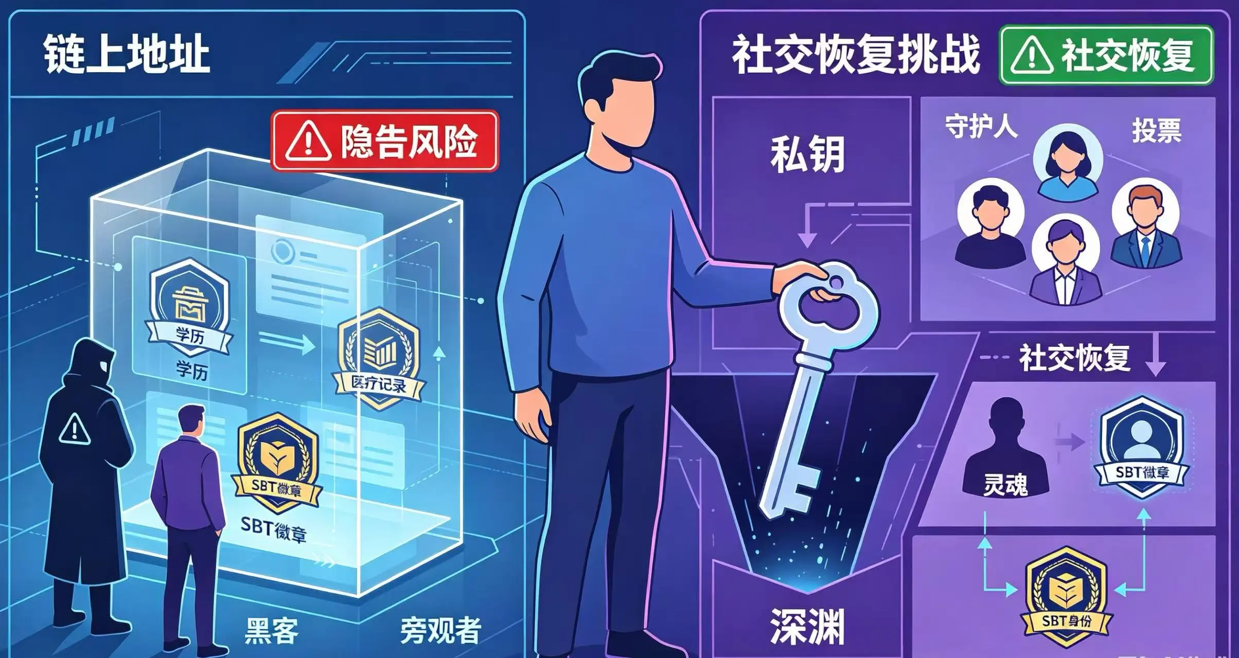 SBT 关键挑战与解决方案示意图 SBT 关键挑战与解决方案示意图