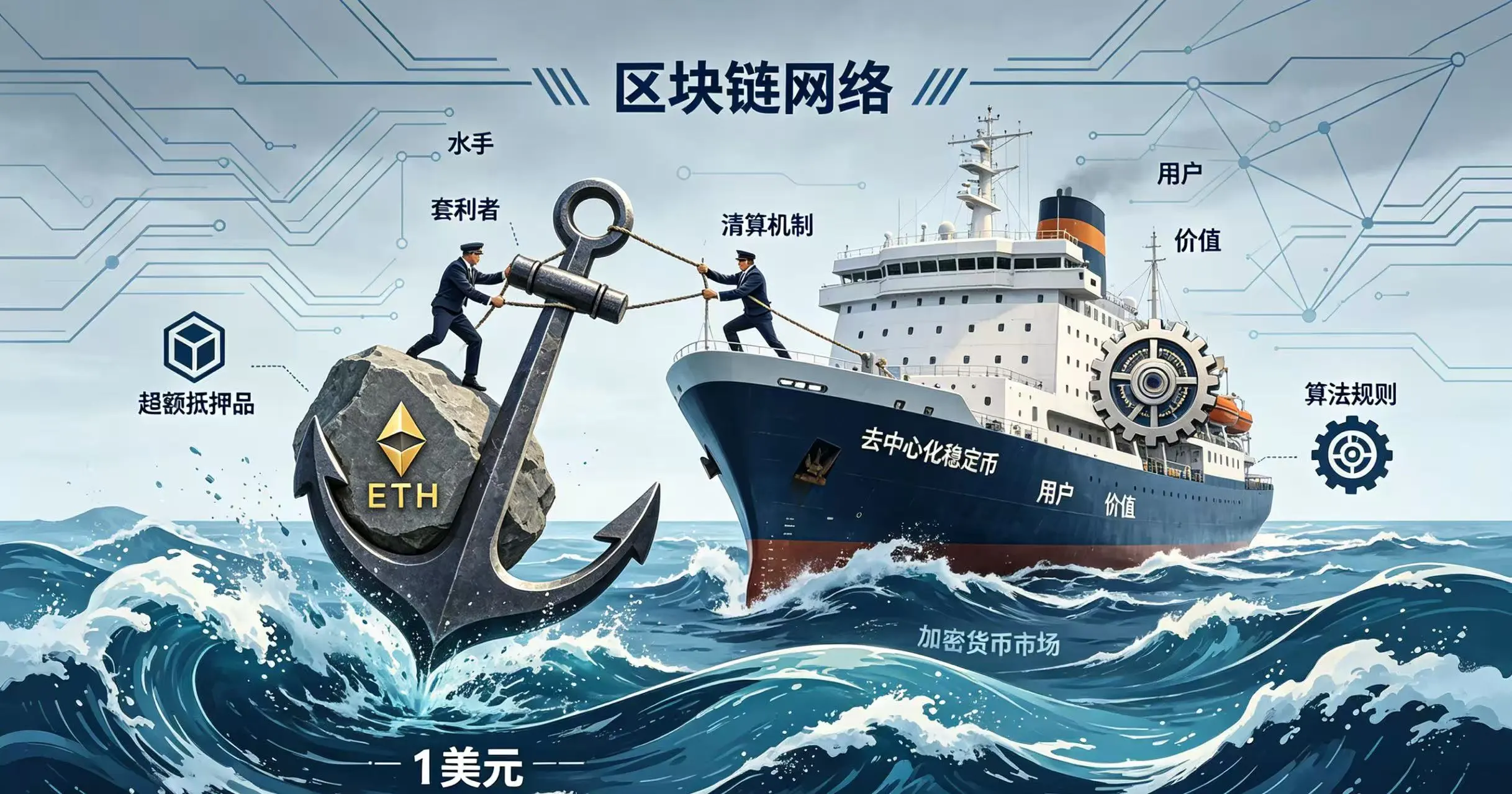 去中心化稳定币怎么维持锚定?
