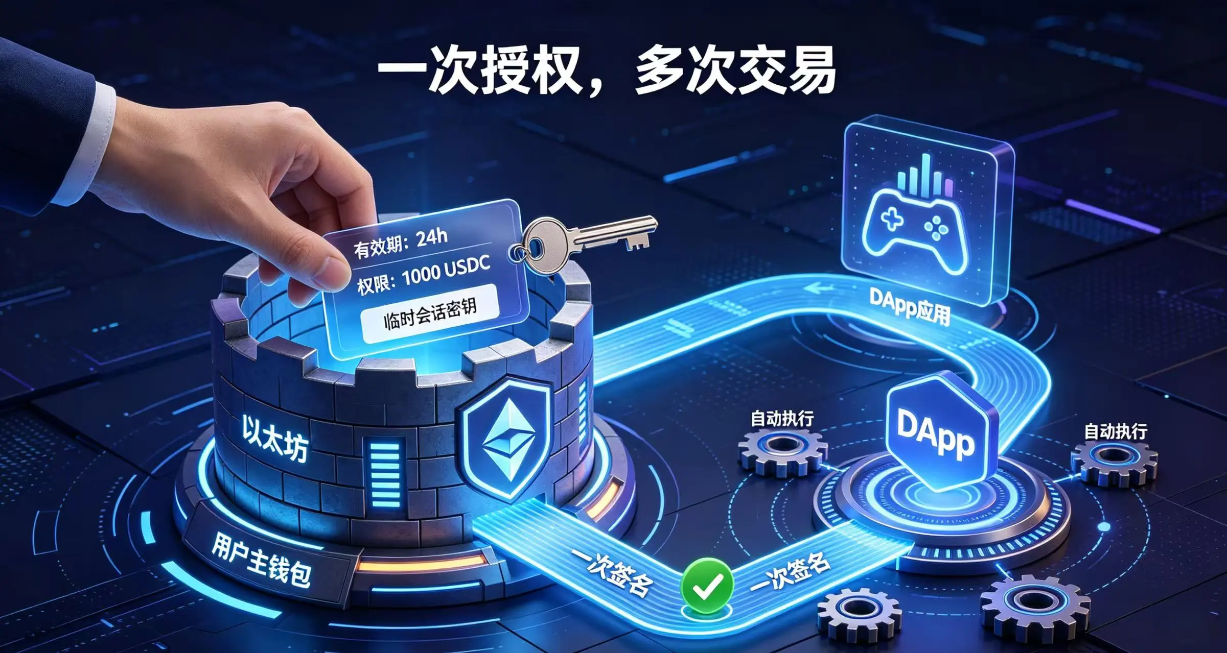 什么是“会话密钥”：一次签名、多次交易的Web3授权方案