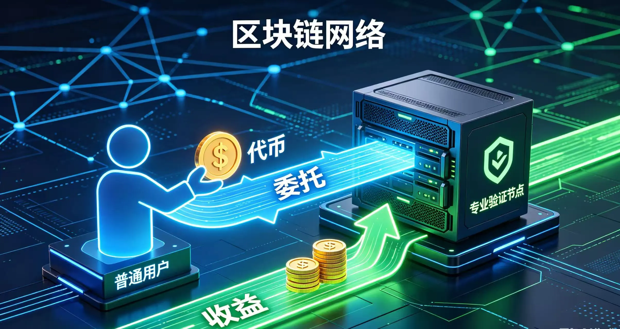 什么是“委托质押”：把你的投票权交给别人，让别人替你投票