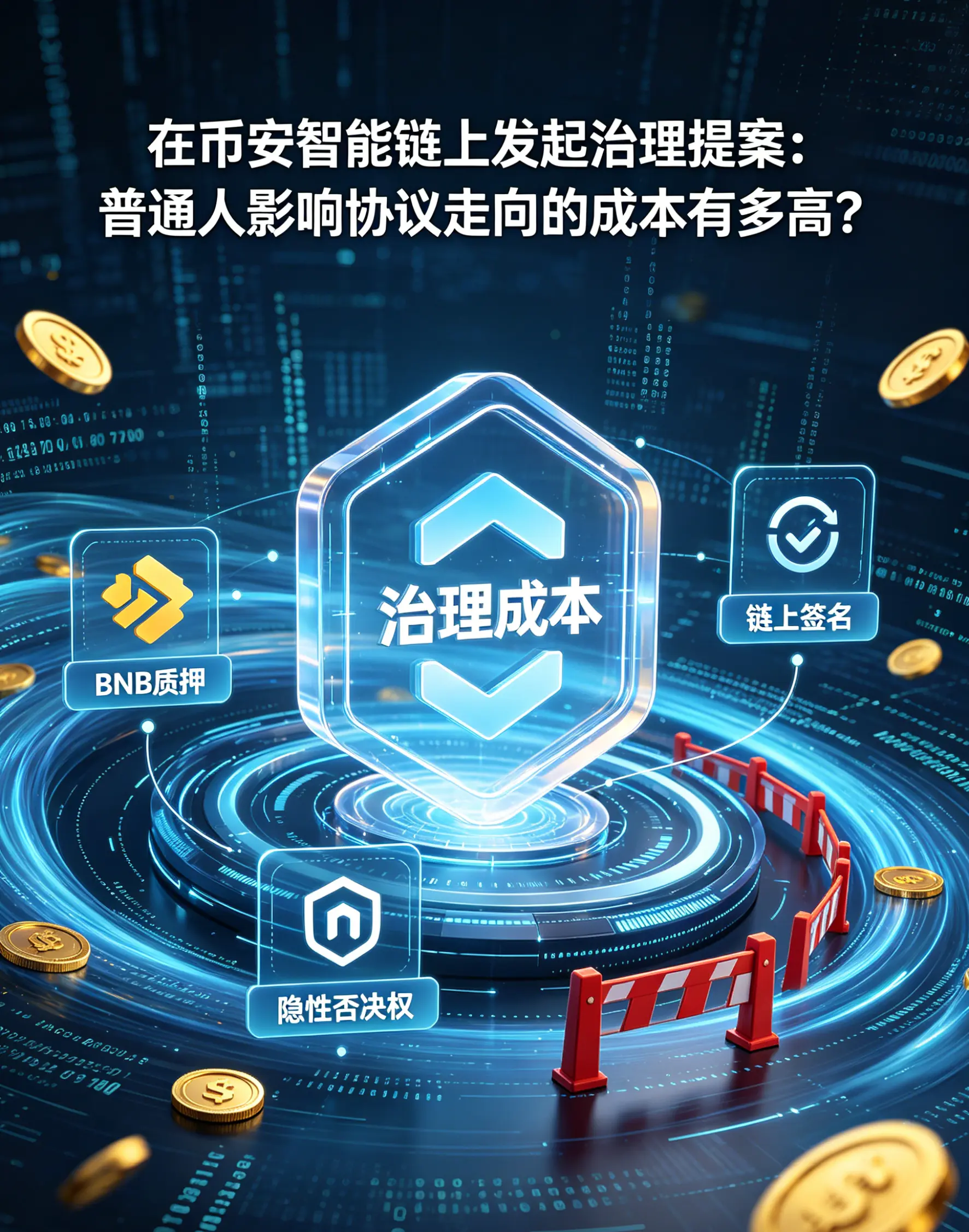 在智能链上发起治理提案：普通人影响协议走向的成本有多高？
