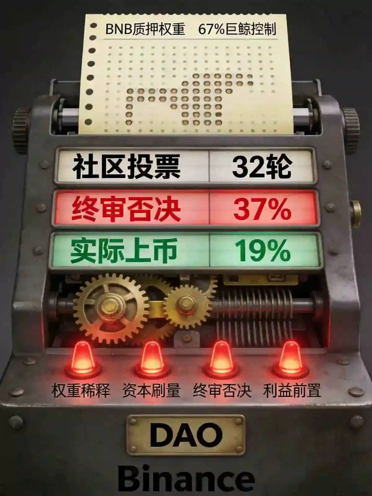 投票上币是真的“社区决定”吗？DAO治理机制与博弈真相拆解