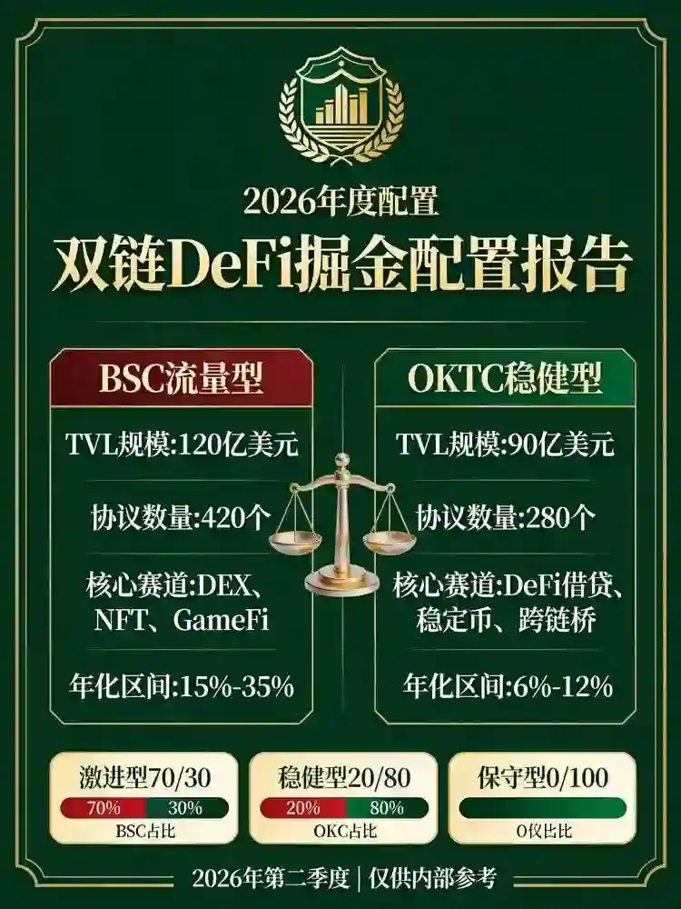 BSC还是OKTC？一文对比两家交易所生态的DeFi掘金地图，找到你的下一个金矿