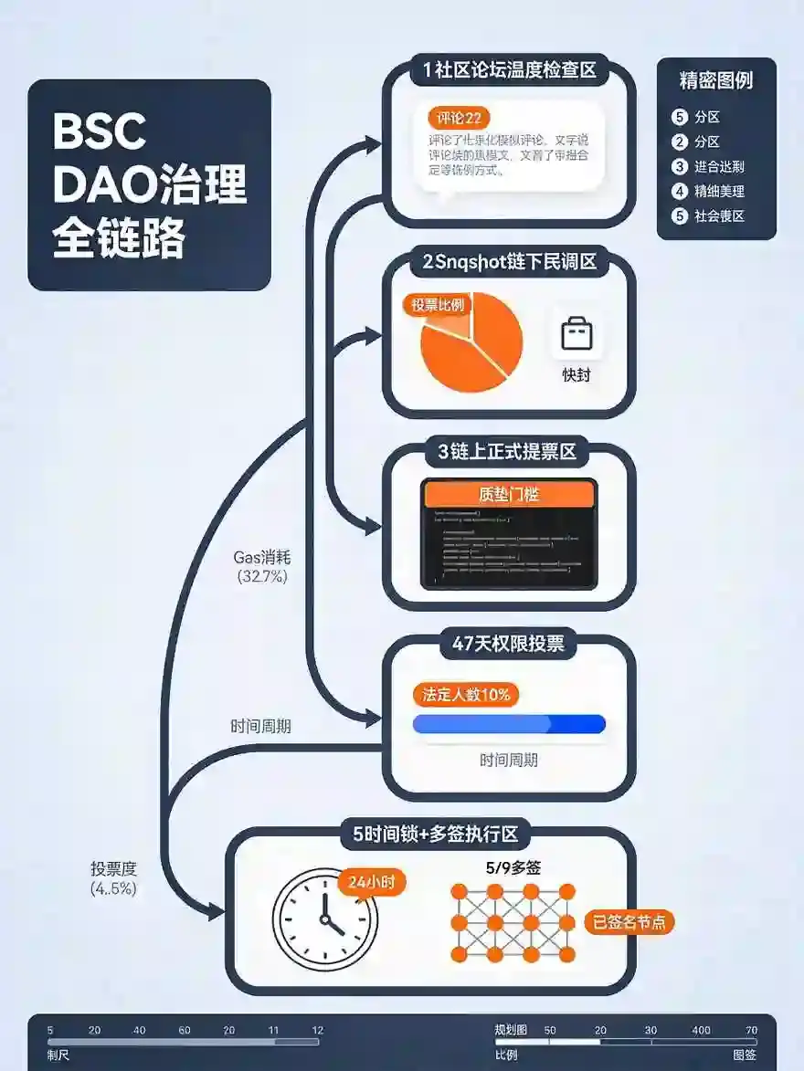 BSC DAO治理全流程拆解：从提案构思到链上执行完整链路与头部案例分析